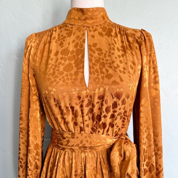 Anthropologie | Women’s Jacquard Mini Dress Long Sleeve Fall Fashion Size XS NWT - Picture 6 of 14
